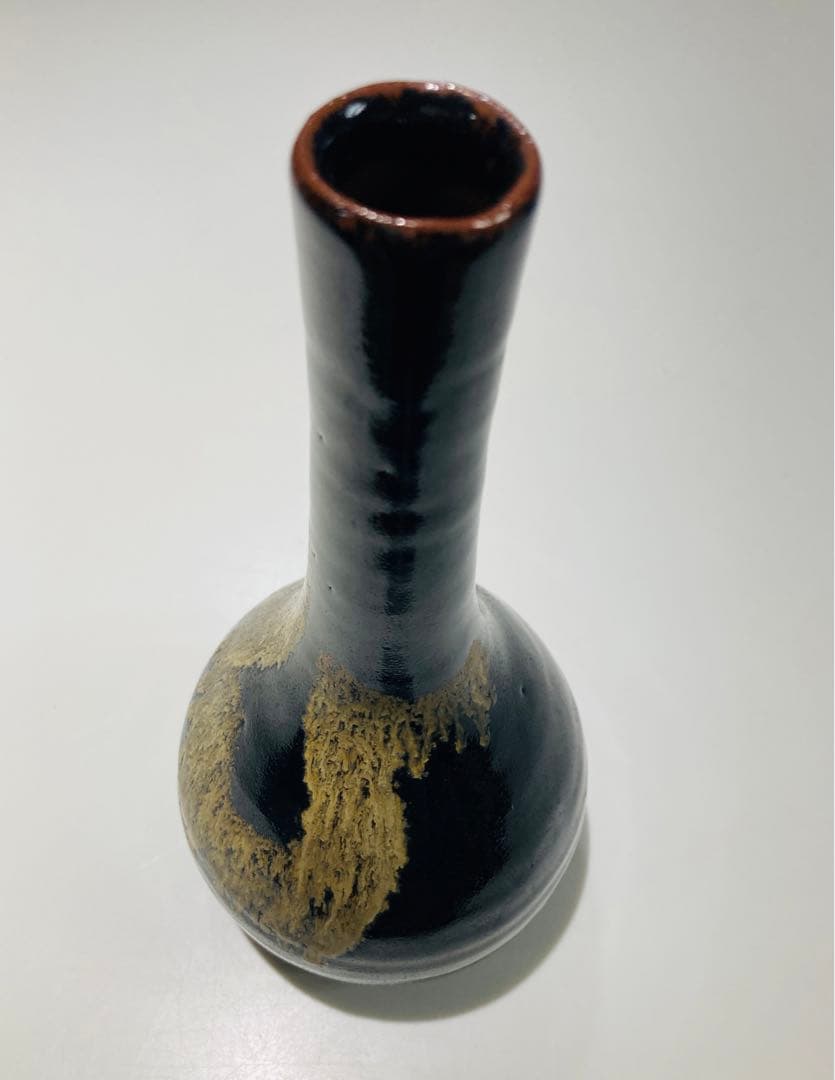 花瓶　陶芸　一輪挿し　作者不明　日本
