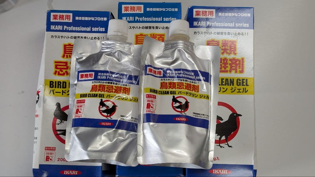 イカリ消毒(Ikari) バードクリンジェル 200g×5