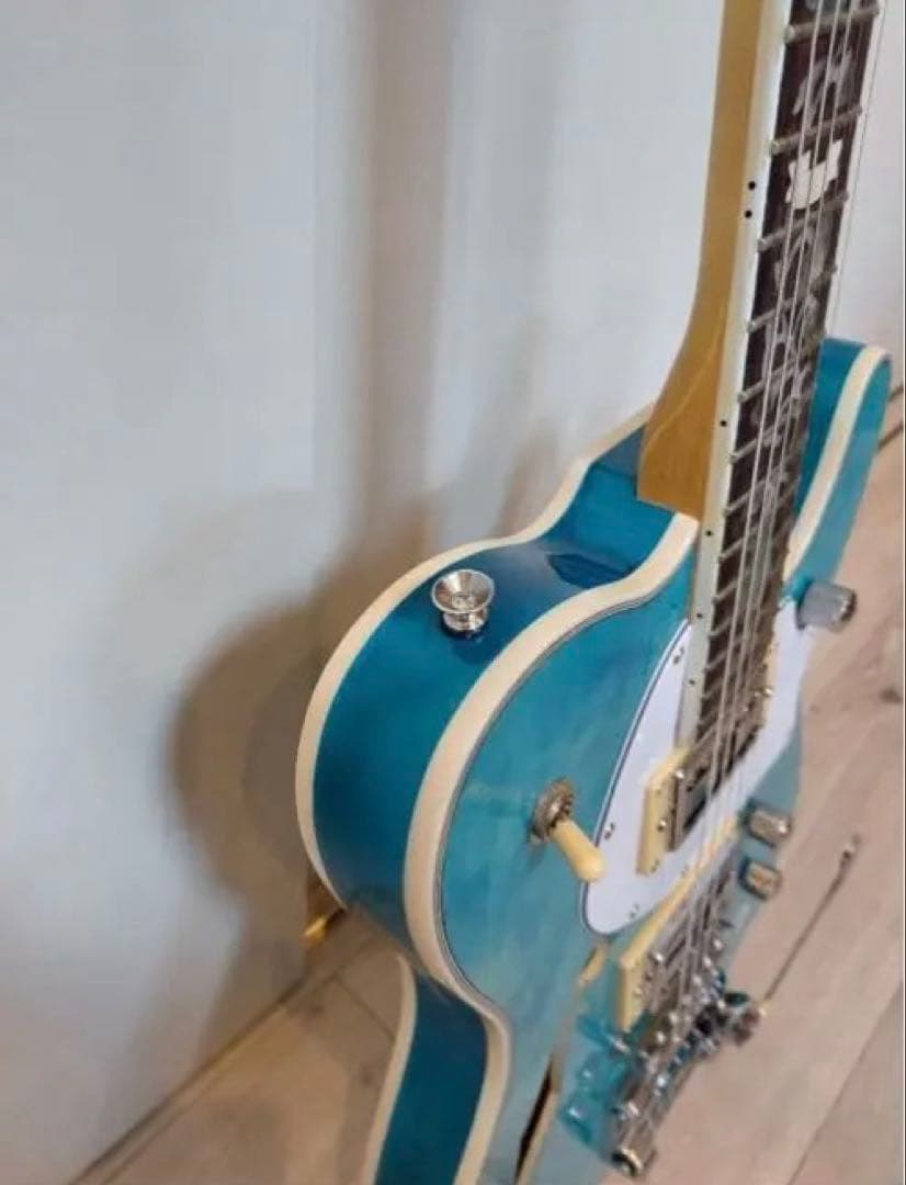 ZEUWI エレキギター ターコイズ