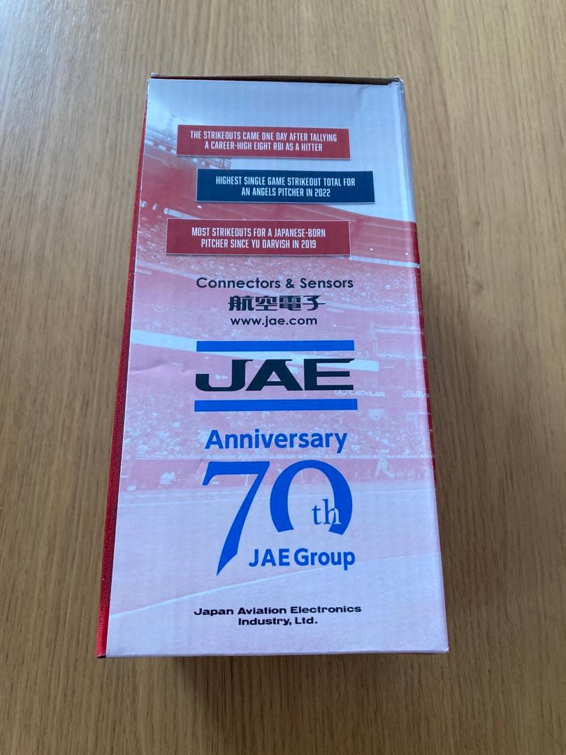 大谷翔平×マイク・トラウト ブランケット& BOBBLEHEAD