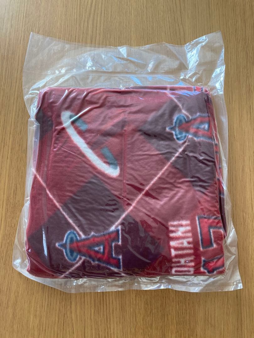 大谷翔平×マイク・トラウト ブランケット& BOBBLEHEAD