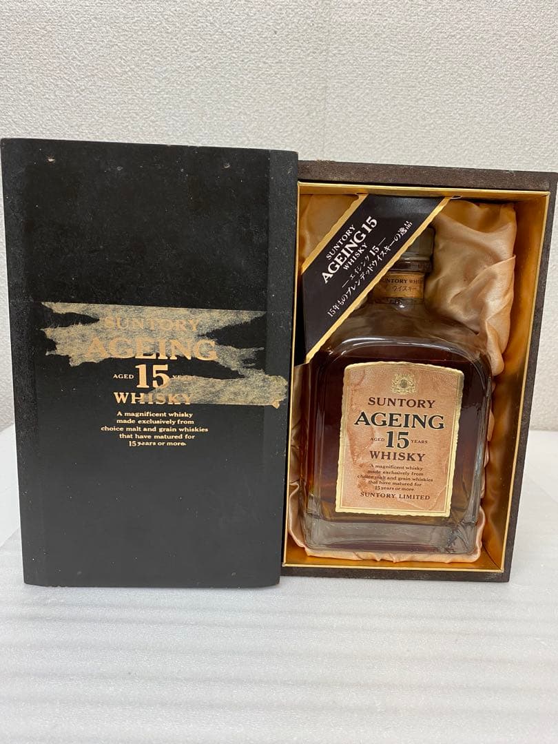 3-1581 SUNTORY AGEING 15 WHISKY 15年熟成