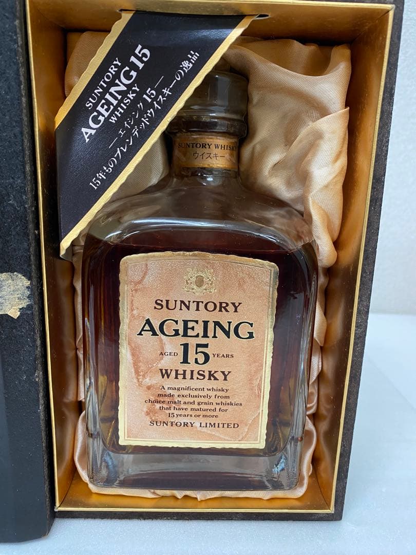3-1581 SUNTORY AGEING 15 WHISKY 15年熟成