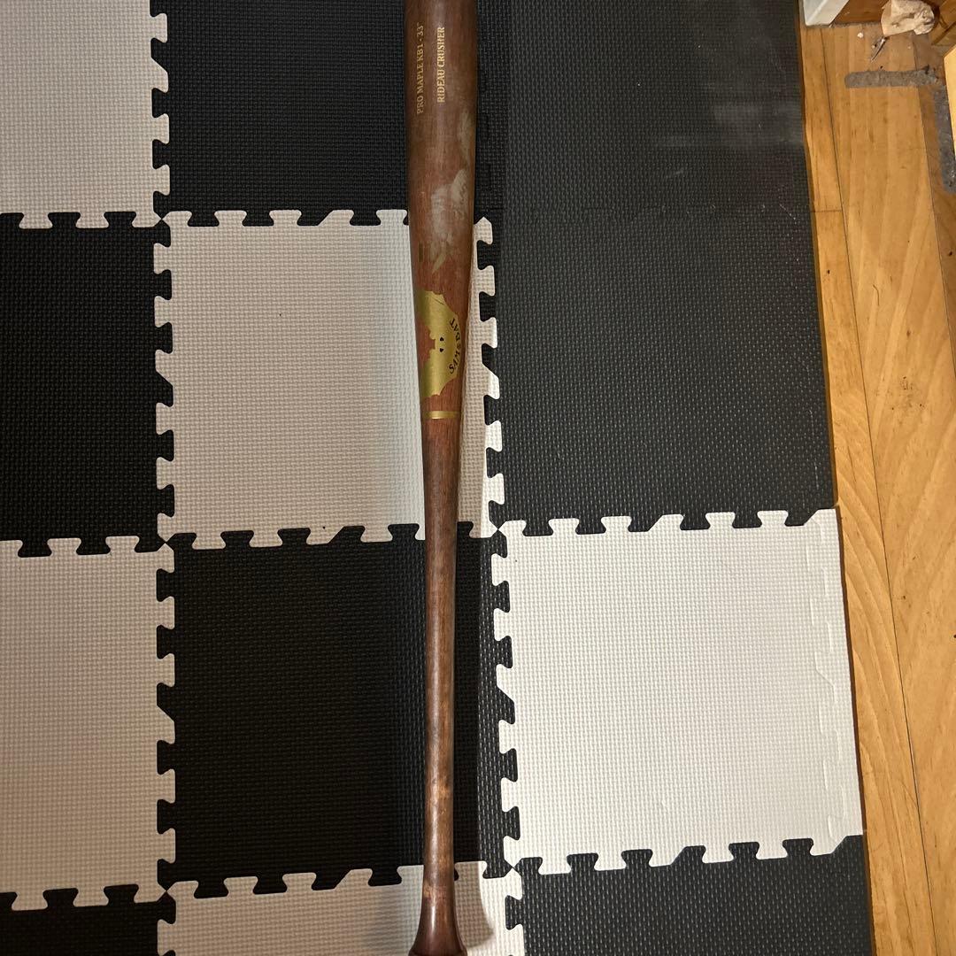 サムバット(硬式木製バット、bfjマークあり)