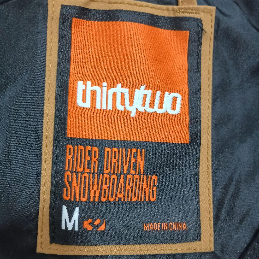 【最終価格】スノーボードウェア thirtytwo Mサイズ ビブパンツ