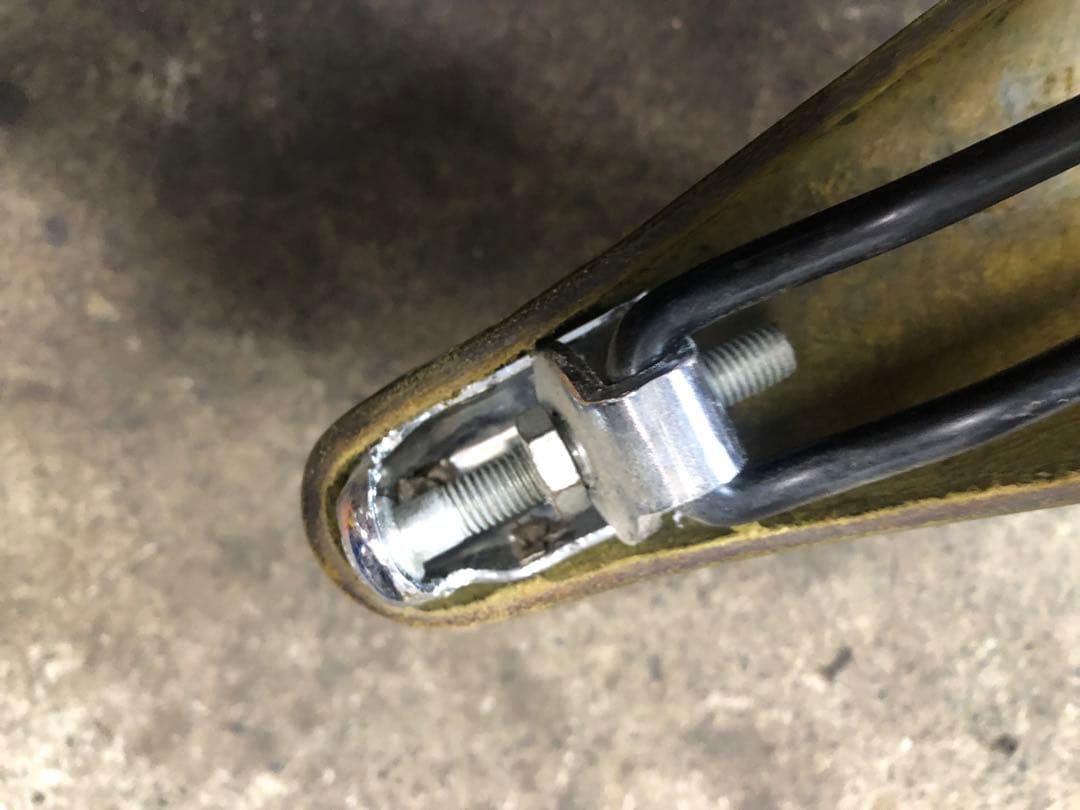 BROOKS B17 グリーンサドル