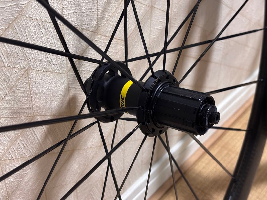 【値下げ】MAVIC COSMIC SLR40 リムブレーキ　シマノフリー