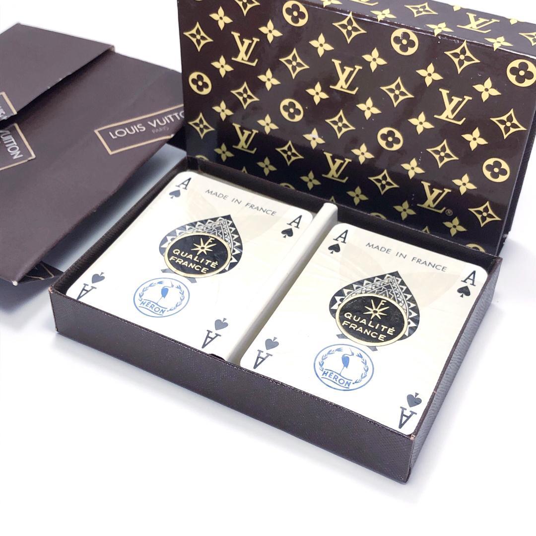 【美品・箱付き・シュリンク】ルイヴィトン／ノベルティ モノグラム トランプ