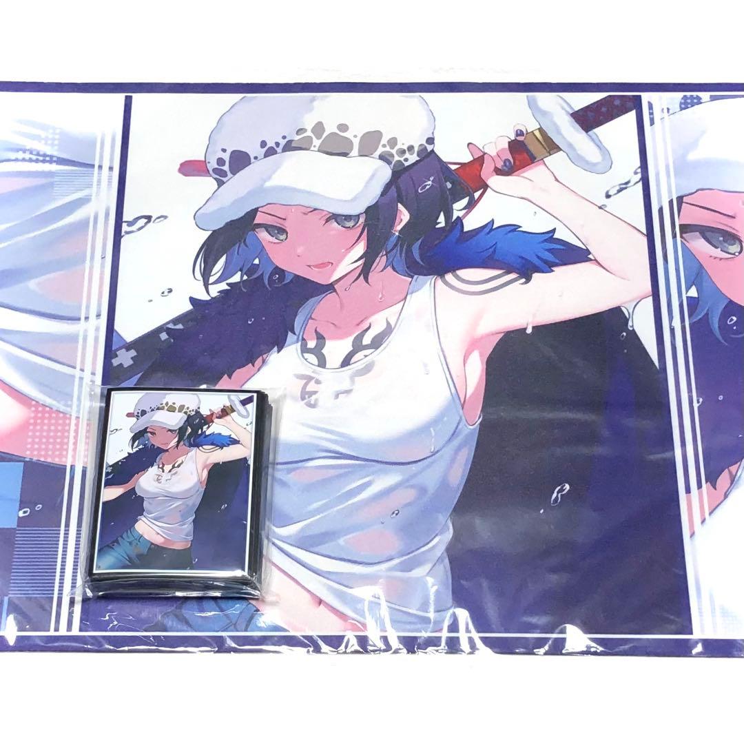 トラファルガーロー スリーブ プレイマット セット ワンピース トラ子 gg