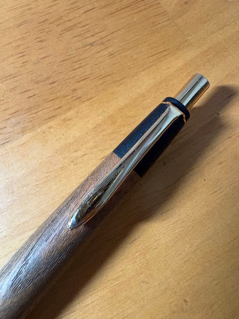 ボナンペン 欅 シャープペン 真鍮金具