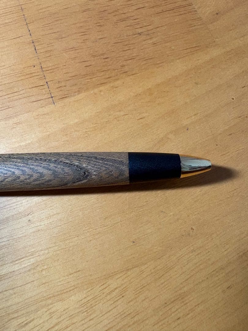 ボナンペン 欅 シャープペン 真鍮金具