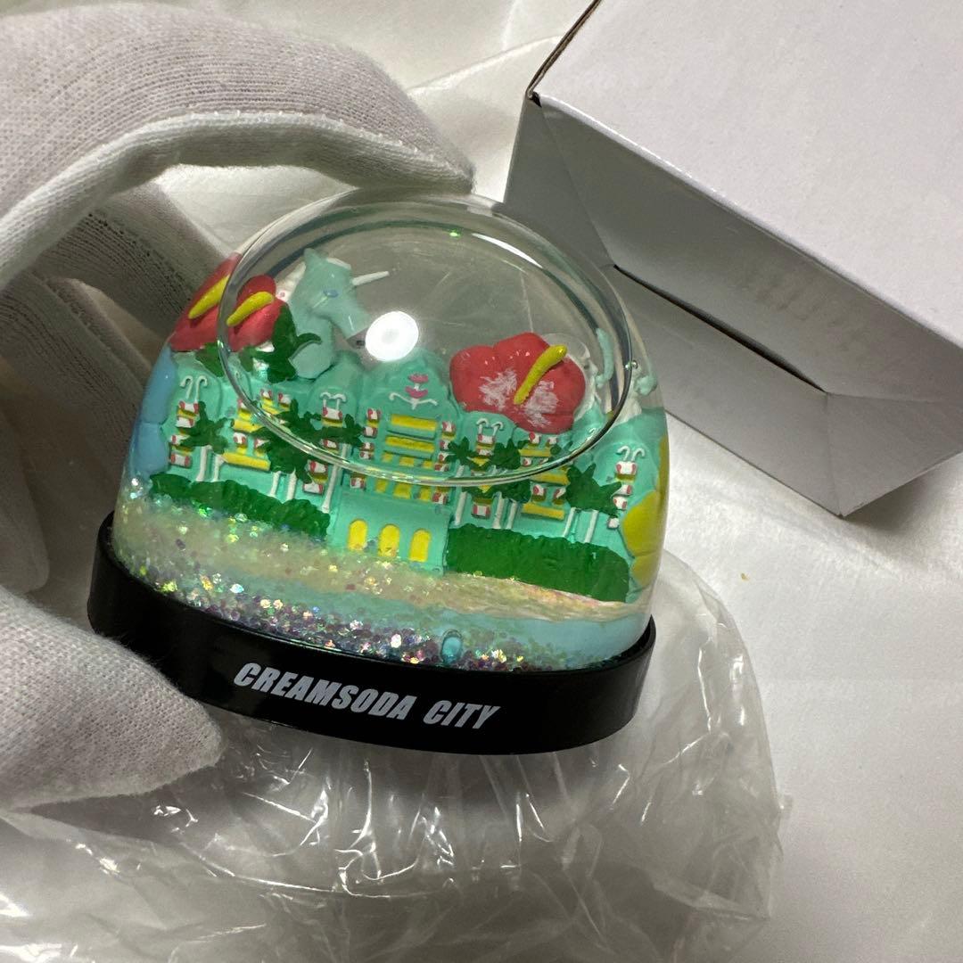 ゾロ目　55 希少　スノードーム クリームソーダシティ 長尾謙一郎　ナンバー直筆