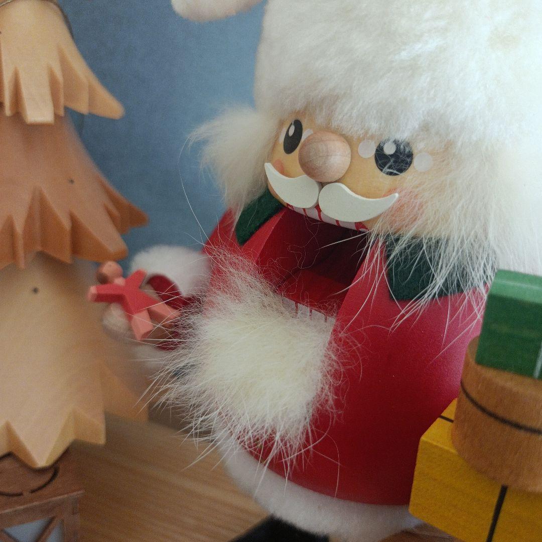 くるみ割り人形〈サンタとツリー〉リヒャルト グレーザー ザイフェン ランプ付置物