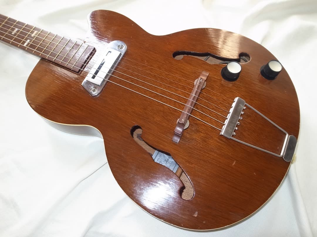 t*y様 昭和レトロ　SILVER MELLOW TONE E65 フルアコ　J