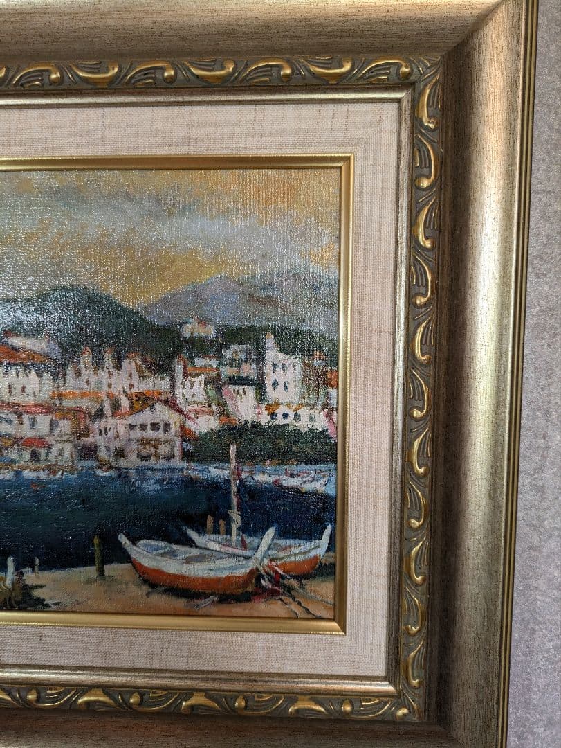 酒井良太郎作　油彩画F4号