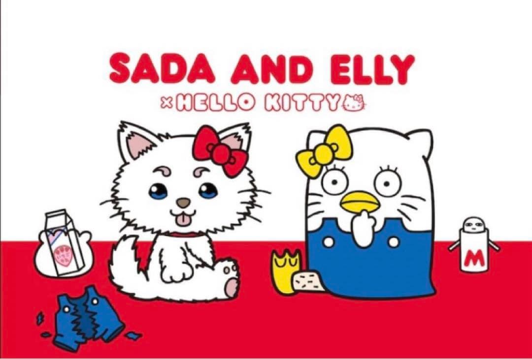 銀魂 サンリオ コラボ 限定 むにゅぐるみ エリザベス ハローキティ ぬいぐるみ