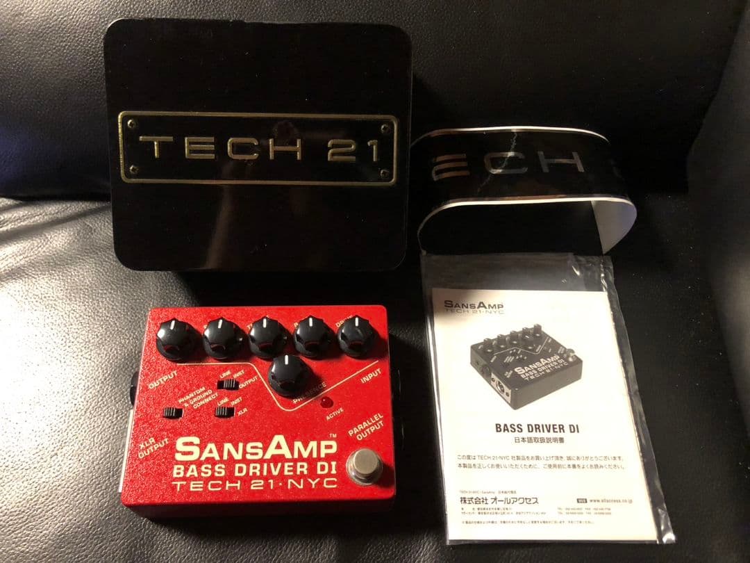 美品SansAmp Bass D 本体【イケベ楽器　限定モデル】
