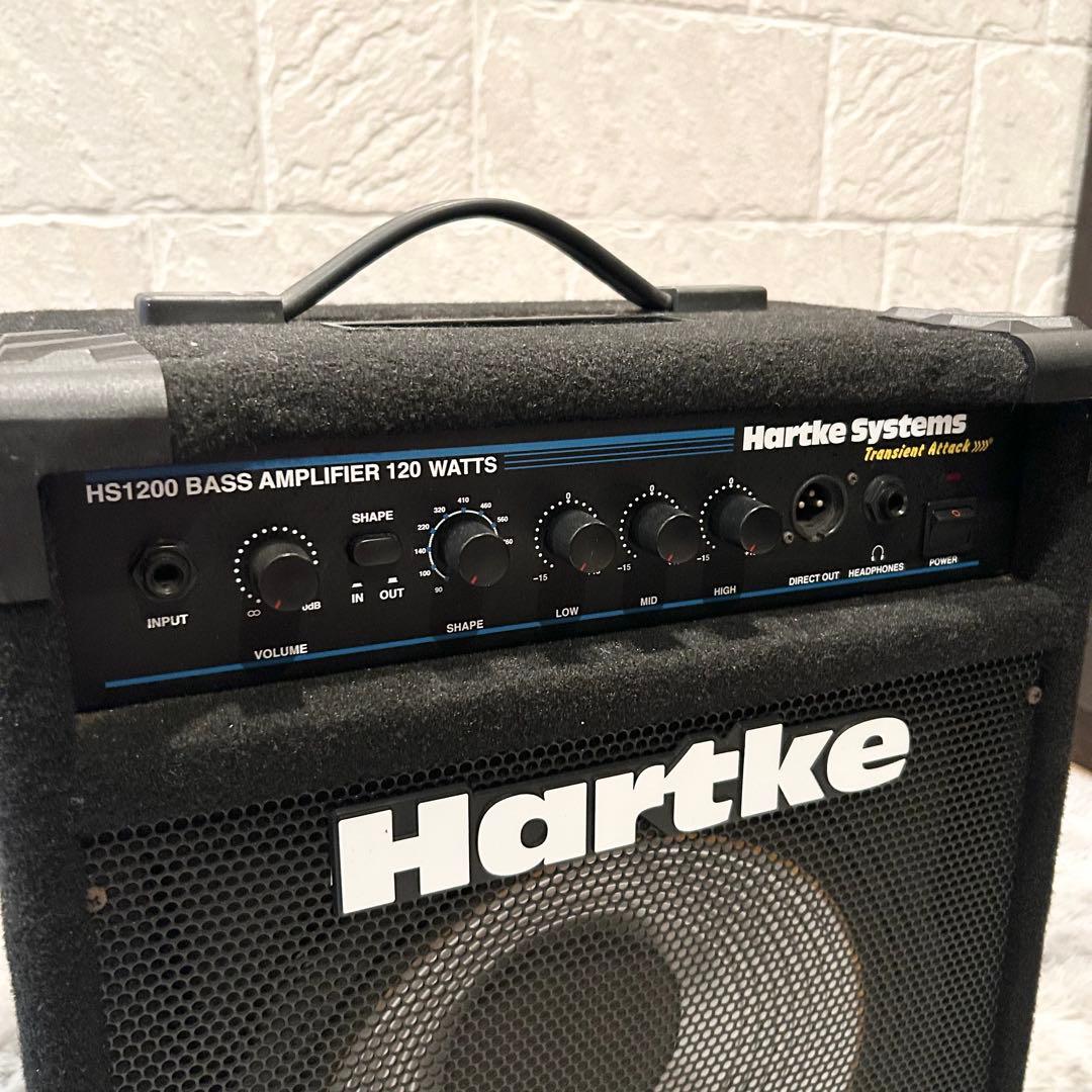 【完動美品】Hartke HS1200 ベースアンプ 120W KICKBACK