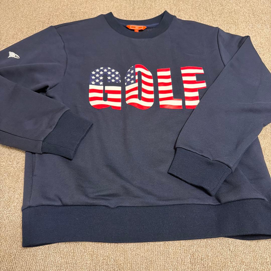 BEAMS GOLF クルーネックトレーナー