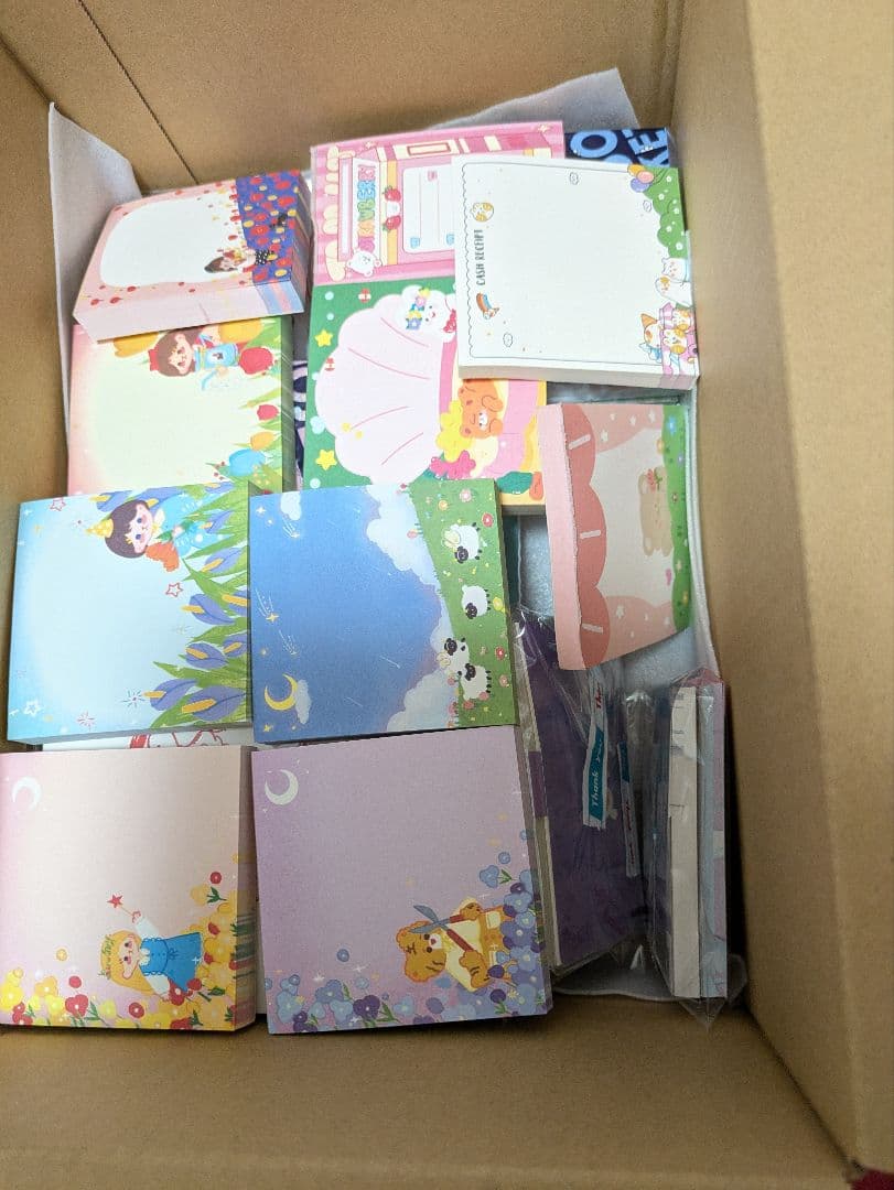 メモ帳　シール大量ぼっくすA　８０サイズ