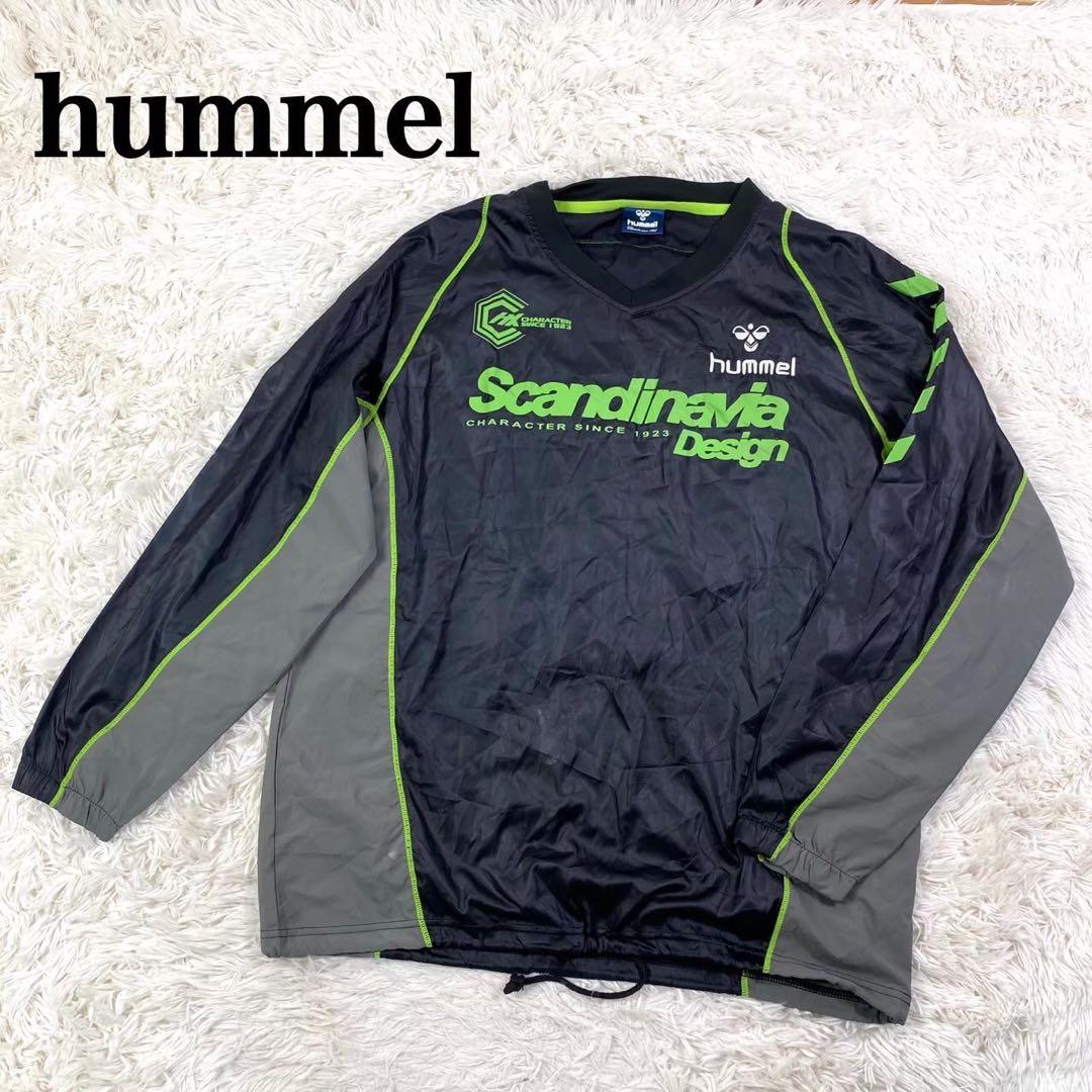 hunmel ヒュンメル サッカーシャツ スポーツシャツ 長袖 Lサイズ