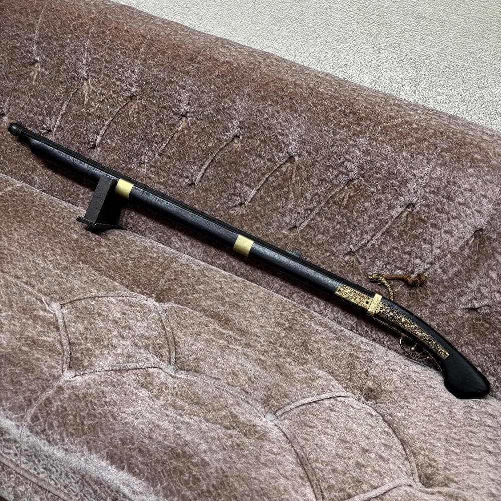 DENIX デニックス 火縄銃 種子島 ブラック 模造 レプリカ 全長110cm