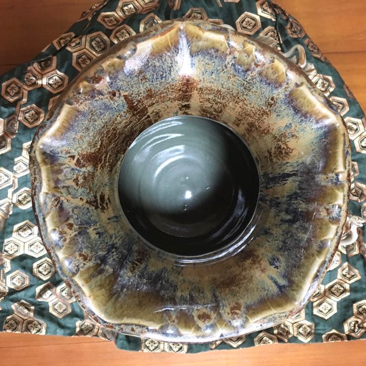 ヴィンテージ　大堀相馬焼　双龍　俊峰作　幻の逸品