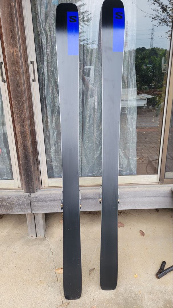 【ワックス済み　ストラクチャー加工】SALOMONスキー 168cm板のみ