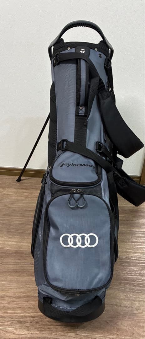 し　Audi /TaylorMade ゴルフスタンドバッグ（チャコール）