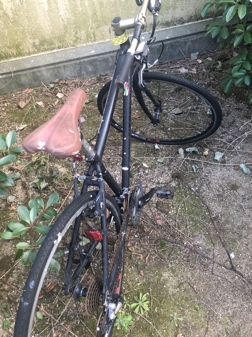 ブラックシティサイクル アルミフレーム