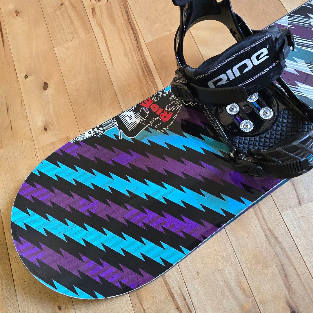 RIDE TARGET 152 ビンディング付き スノーボード　スノボ