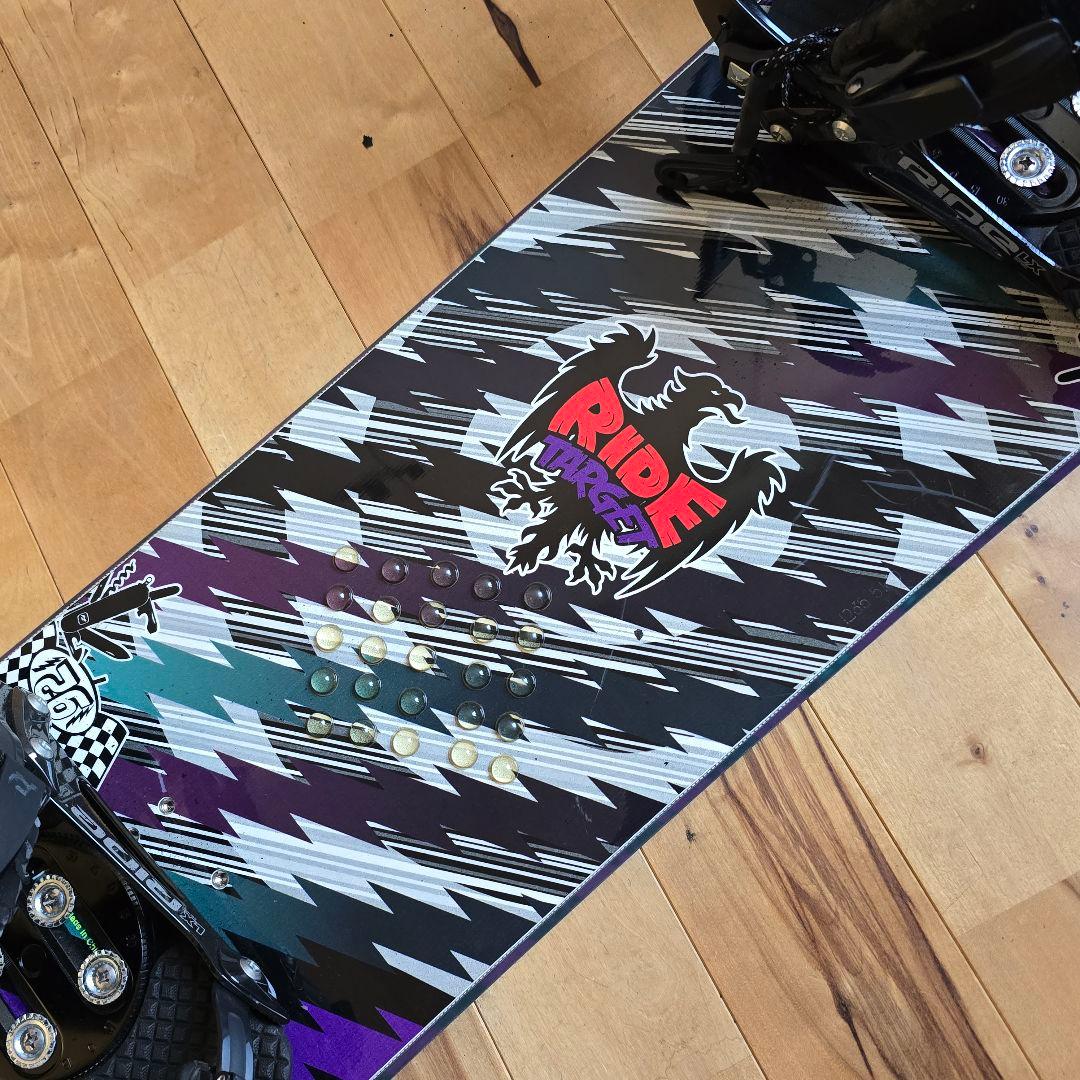 RIDE TARGET 152 ビンディング付き スノーボード　スノボ