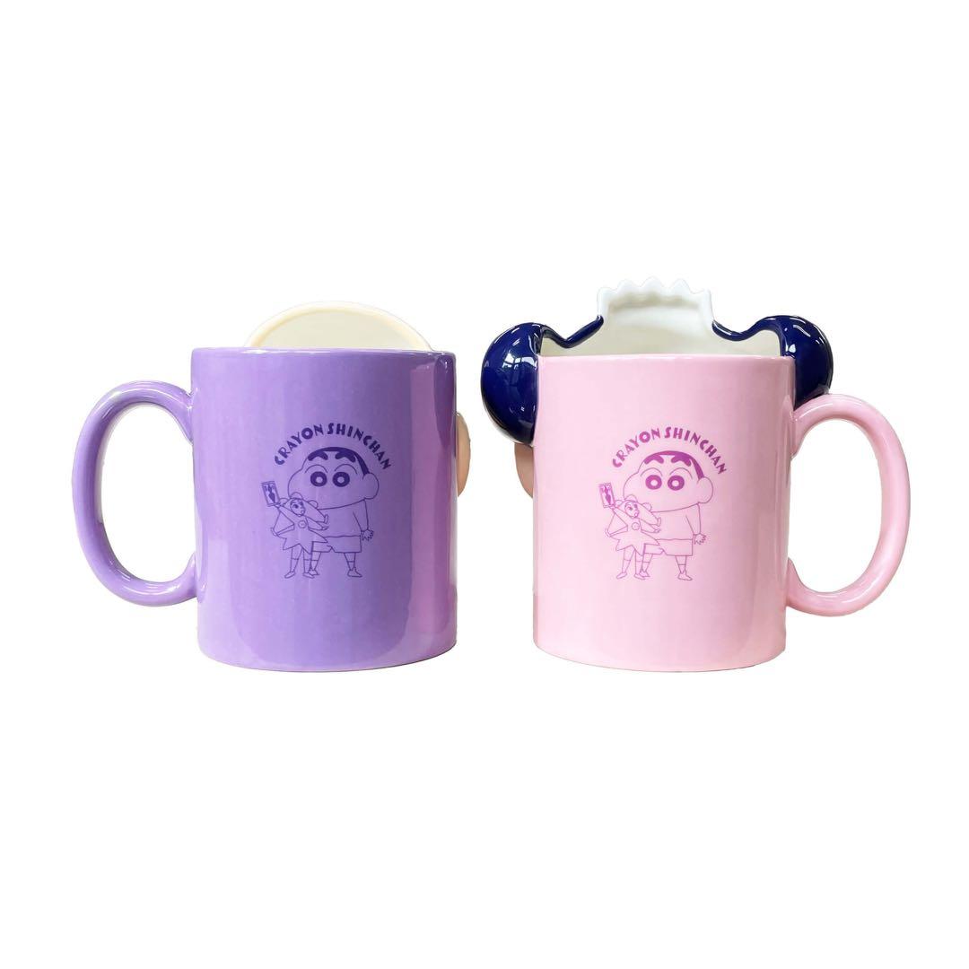 クレヨンしんちゃん ペアマグカップ マカオとジョマ ヘンダーランドの大冒険