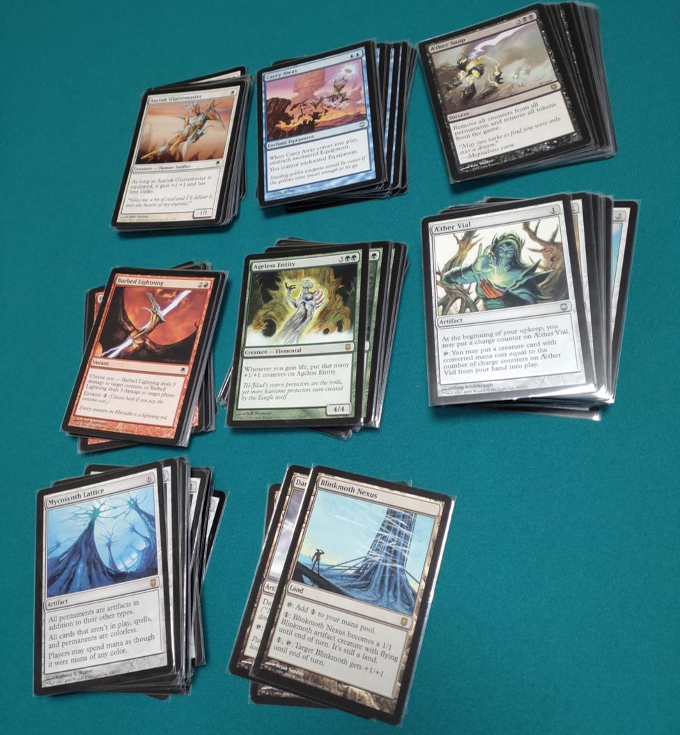 MTG　ダークスティール英語版　コンプリート　１６５種　各１枚