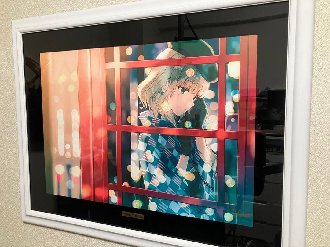 【ゆーっち】Hiten 版画 「LONELY TOWN」