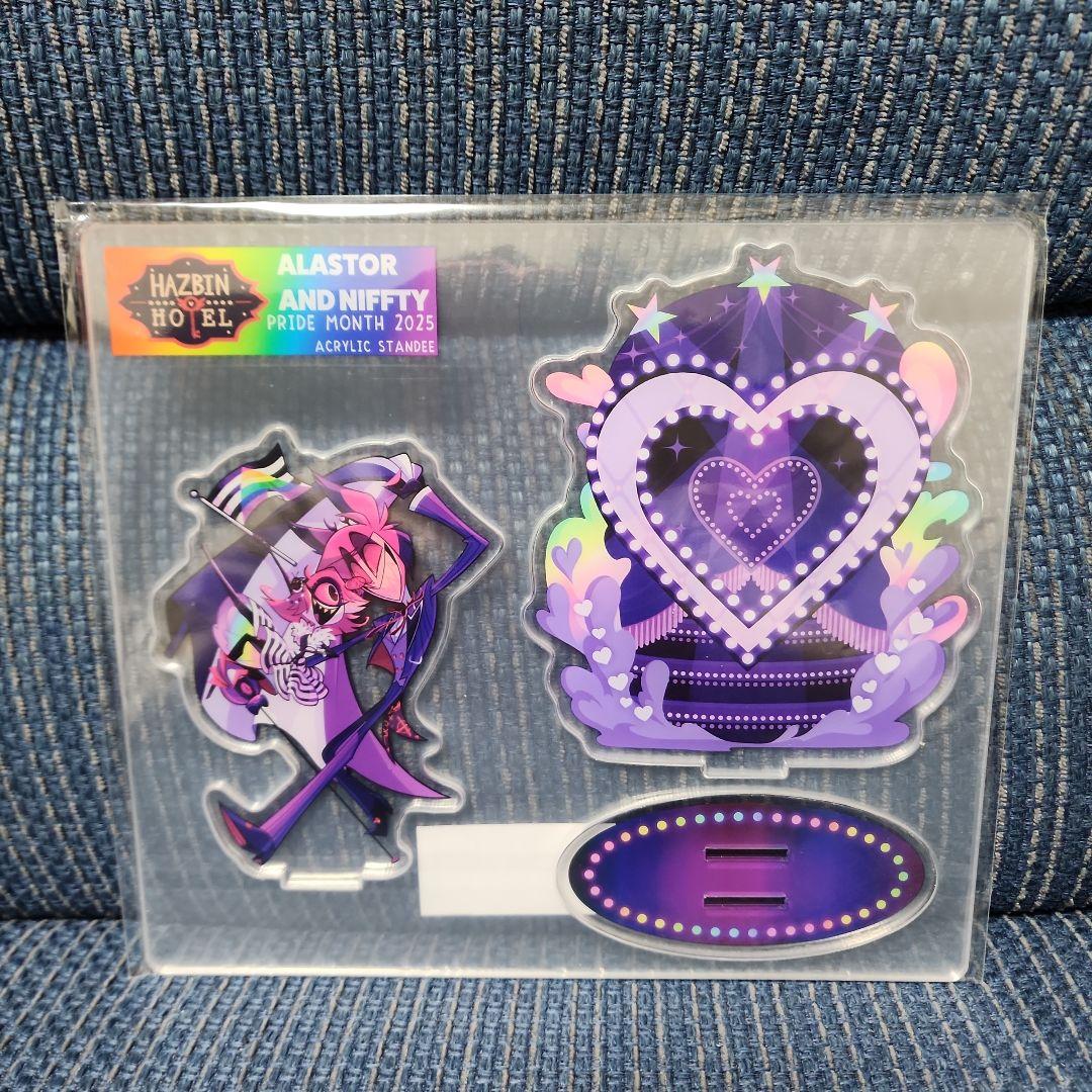 ハズビンホテル アクリルスタンド アラスター プライド月間 PRIDE アクスタ