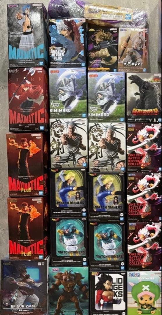 最新プライズフィギュアまとめ売り　24点　ワンピース、ドラゴンボール