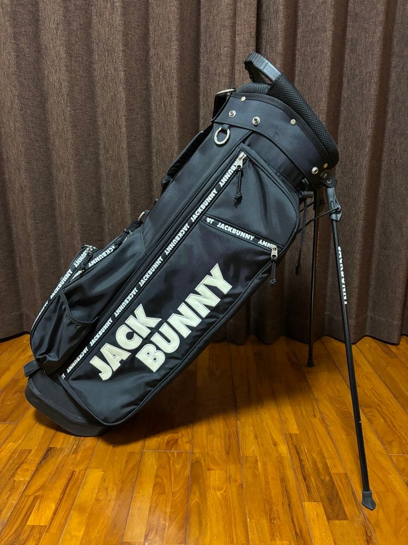 ジャックバニー キャディバック スタンドバック新品ネームプレート付き
