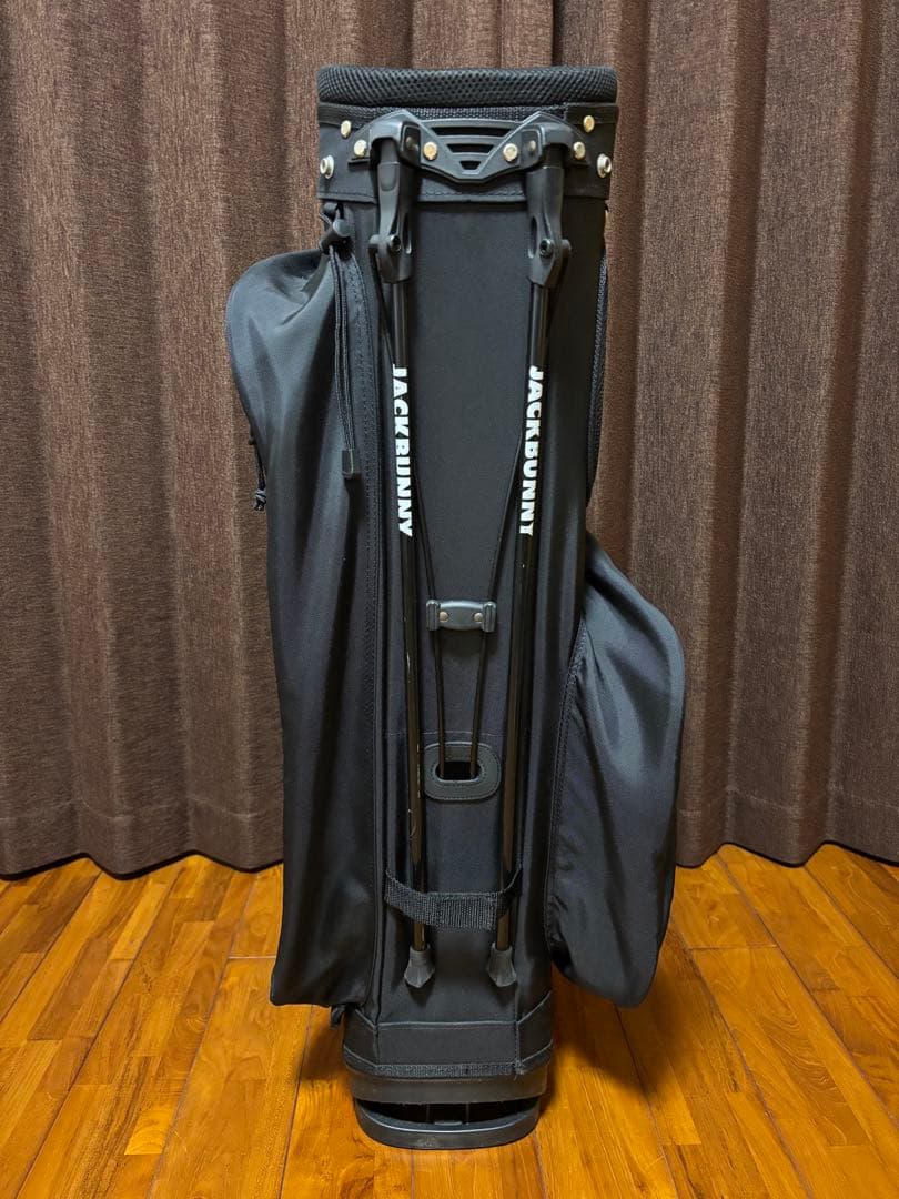 ジャックバニー キャディバック スタンドバック新品ネームプレート付き