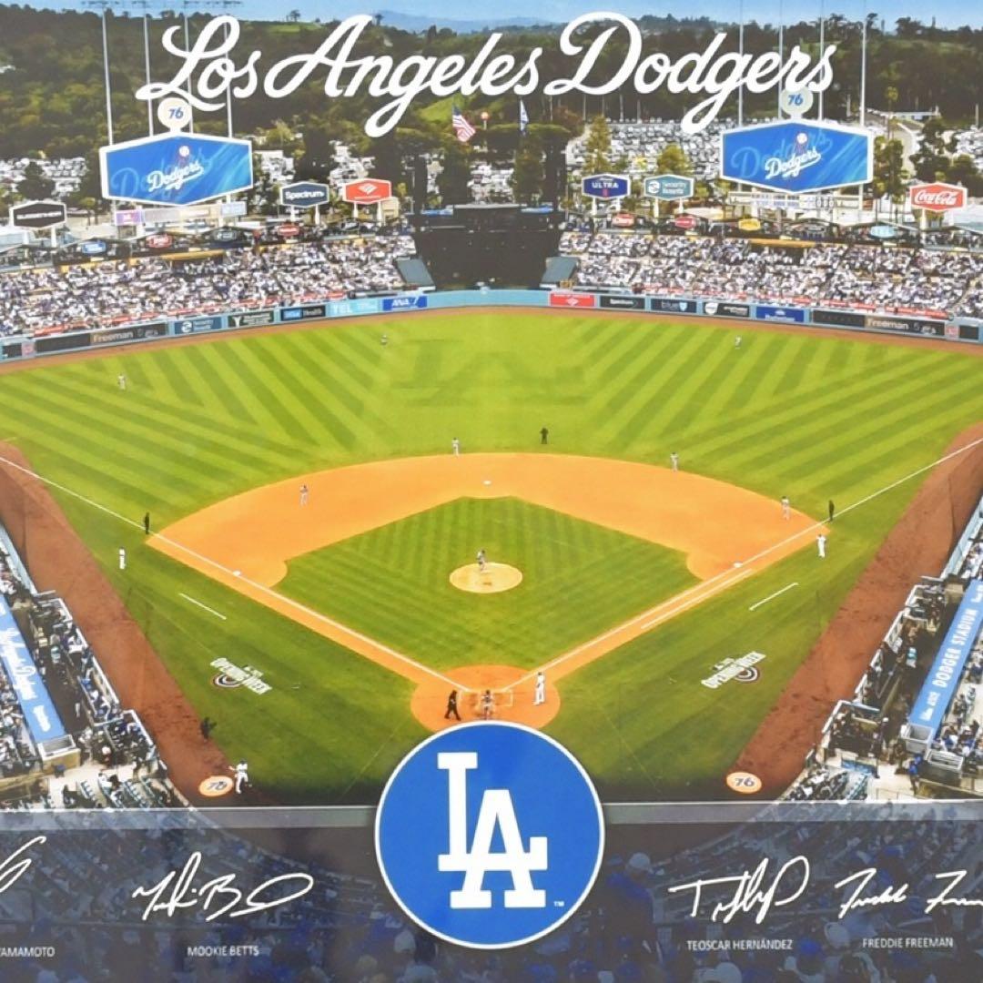 ロサンゼルス・ドジャース サイン入り写真　限定5000枚　大谷翔平　ボブルヘッド