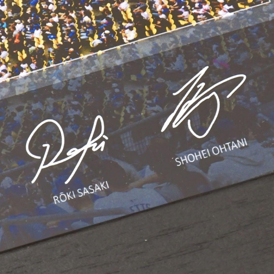 ロサンゼルス・ドジャース サイン入り写真　限定5000枚　大谷翔平　ボブルヘッド