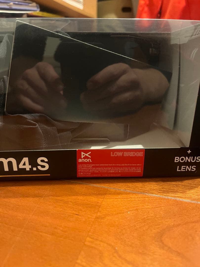 2024/2025 anon m4.s ゴーグル 黒+ ボーナスレンズ