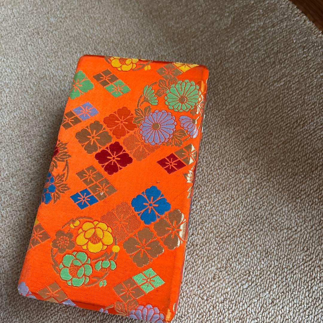 和楽器用オレンジ色ケース