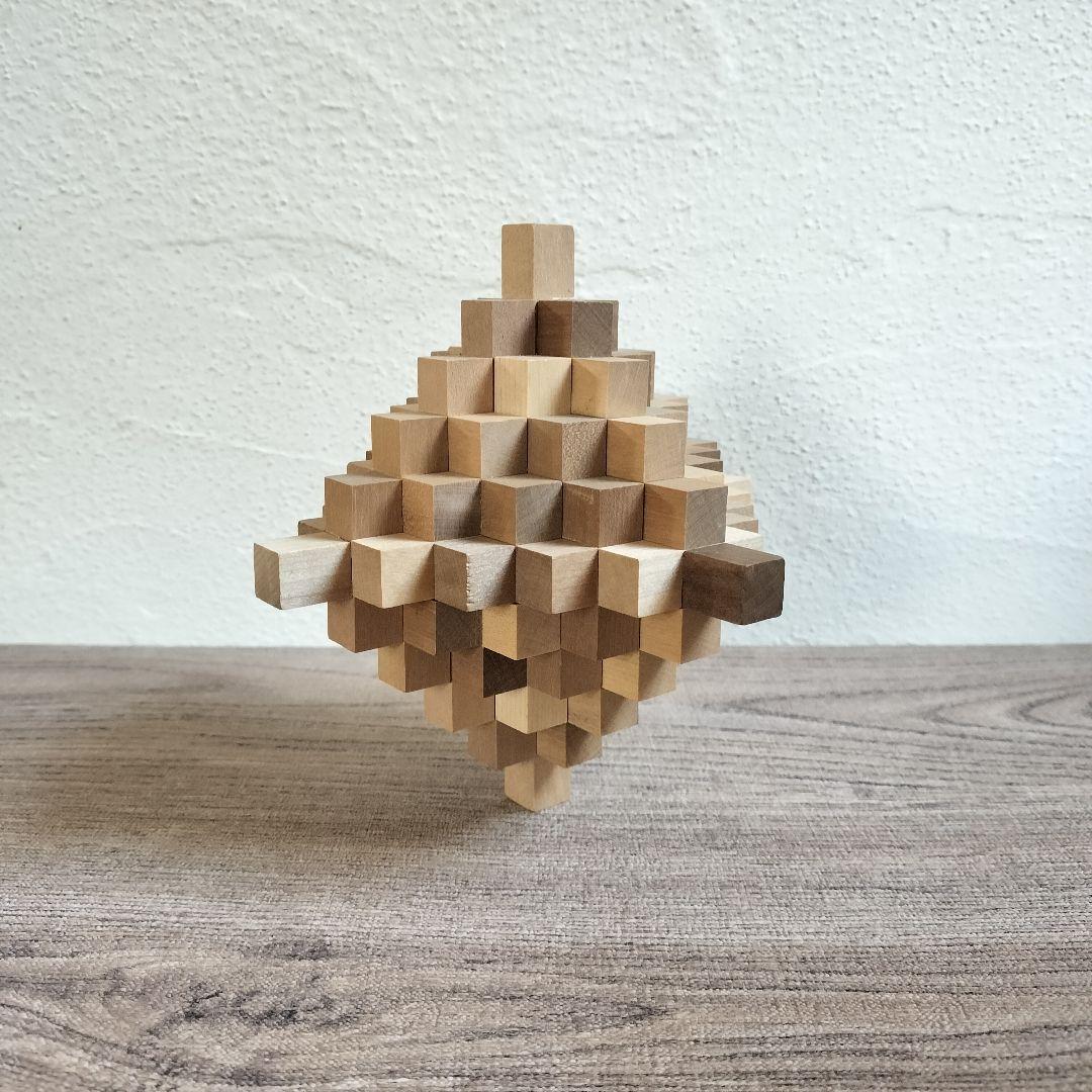 美品✨山中組木工房 『51本組木』山中成夫 組木細工