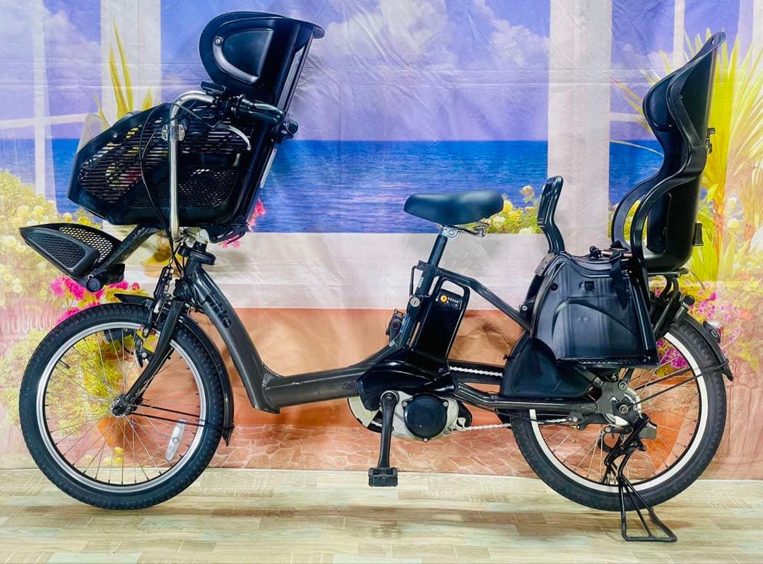 超人気！BIKKE ビッケ16AH！⭐️ブリヂストン子供乗せ電動自転車Y3257