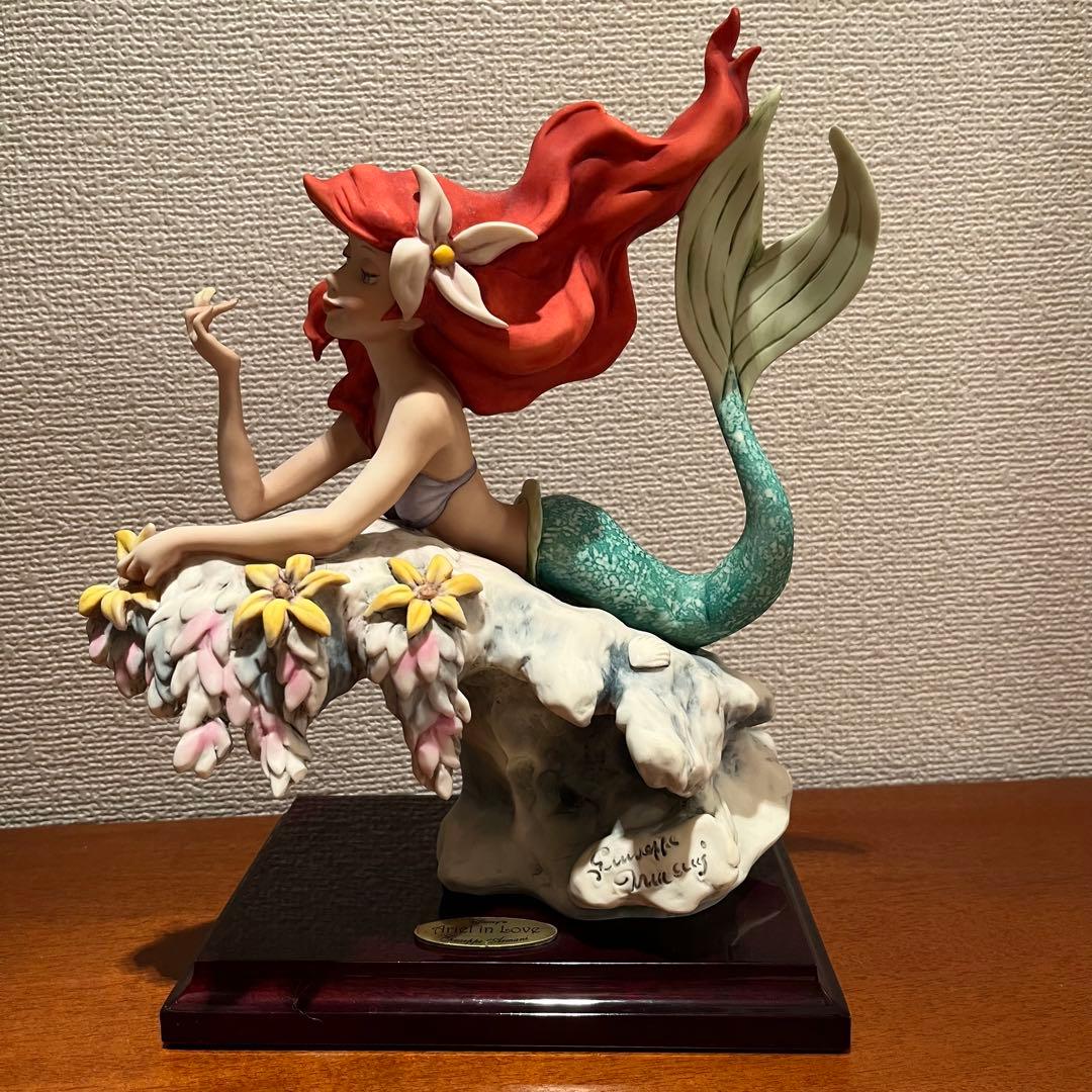 希少　ジョゼッペアルマーニ　アリエル　リトルマーメイド　ディズニー　人形　陶器