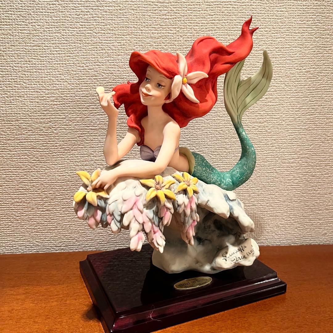 希少　ジョゼッペアルマーニ　アリエル　リトルマーメイド　ディズニー　人形　陶器