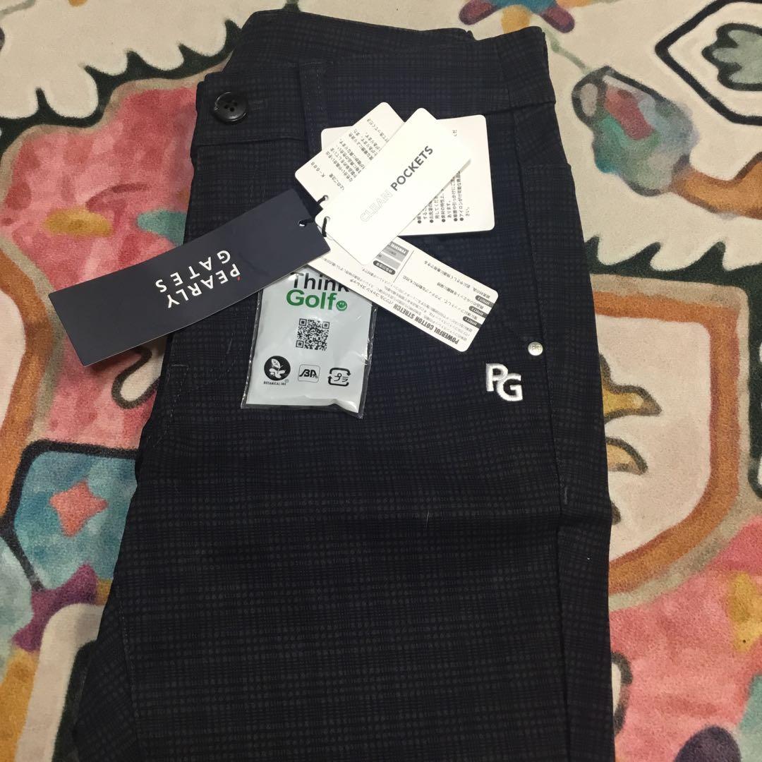 新品タグ付け☆PEARLY GATES 1989 チェック柄パンツ　サイズ00