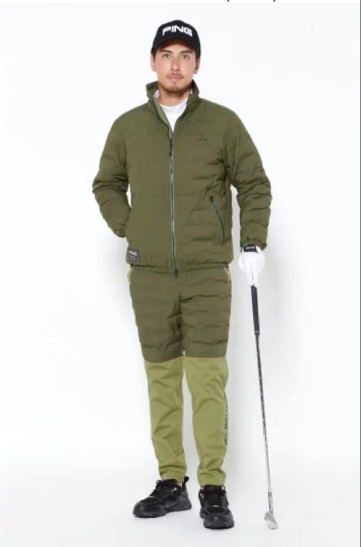 【新品同様】PING 全方向ストレッチ中綿ダウン セットアップ 2XL