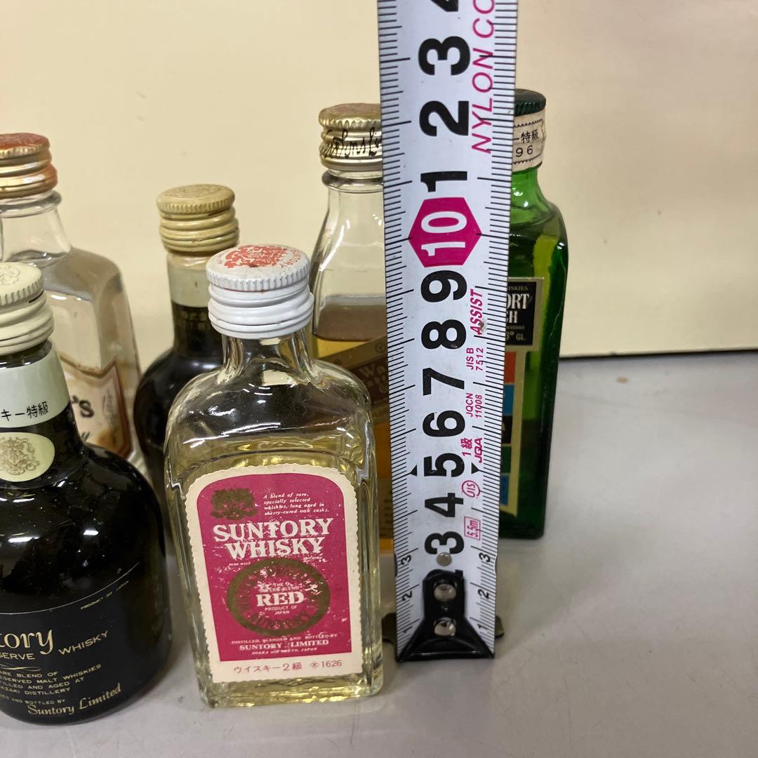 E-壁 ミニボトル 古酒 ウイスキー ジン まとめ売り 11本セット J&B